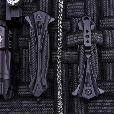 Cuchillo Plegable Táctico para Aventuras al Aire Libre - Image 5