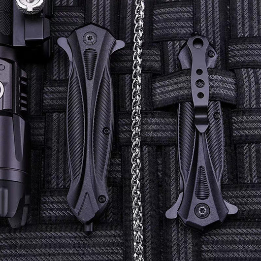 Cuchillo Plegable Táctico para Aventuras al Aire Libre - Image 5