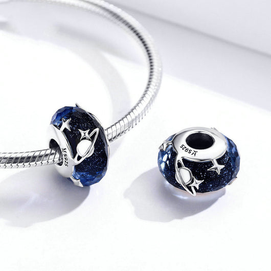 Cuentas de Cristal Facetadas Azul Interestelar - Abalorios Sueltos Premium - Image 2