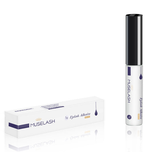 Adhesivo para Pestañas Postizas Transparente - Látex Free y Bajo Olor