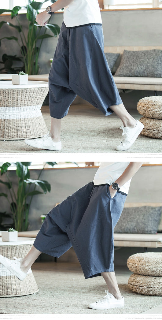 Pantalones Holgados de Algodón Estilo Chino - Corte Relajado Talla Grande Juventud - Image 16