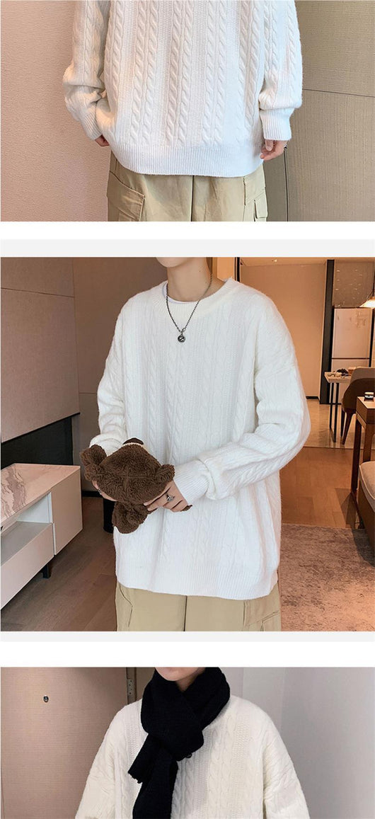 Suéter de Punto Trenzado para Hombre - Image 15