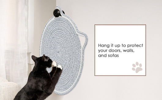 Rascador Circular para Gatos de Cuerda Natural - Protector de Muebles - Image 9