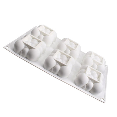 Molde de Silicona para Tartas Nube de 6 Cavidades - Image 8
