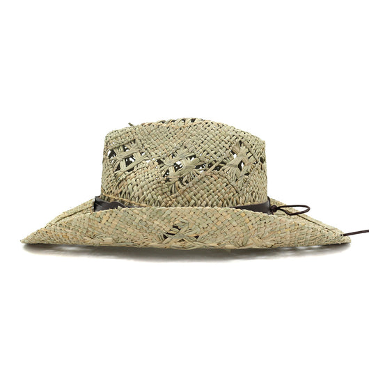 Sombrero Vaquero Tejido a Mano para Mujer - Estilo Western Auténtico - Image 2