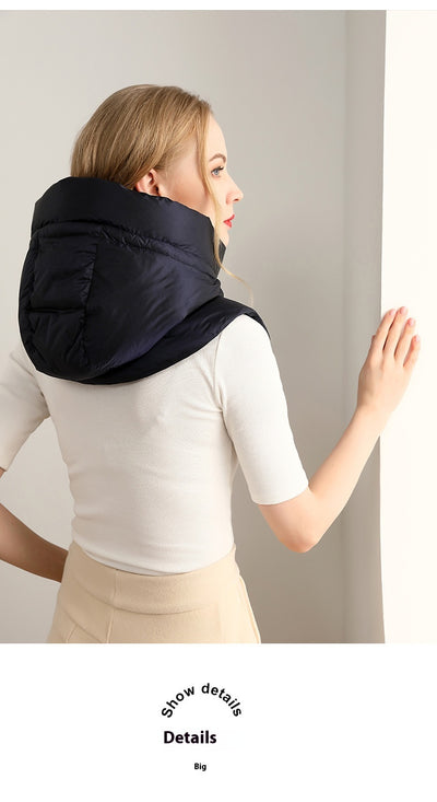 Abrigo Acolchado Unisex con Plumón de Ganso y Capucha - Image 18