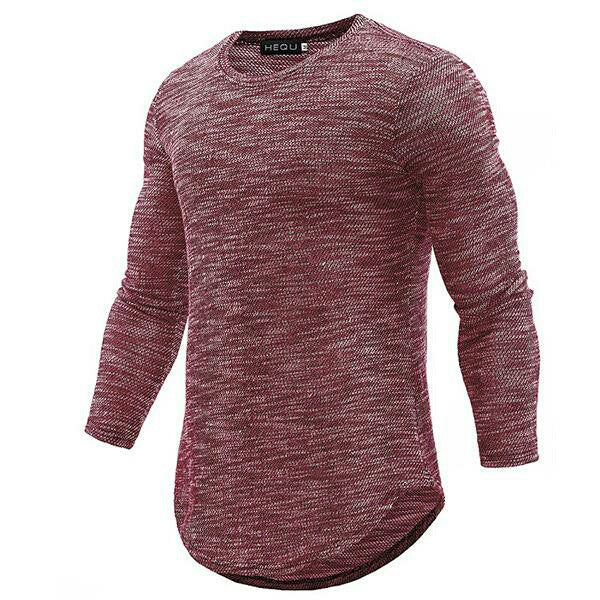 Camisa Manga Larga Slim Fit con Pespuntes Personalizables para Hombre