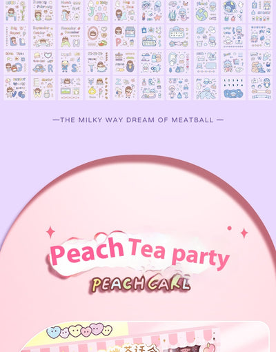 200 Stickers Impermeables para Tienda de Campaña con Diseño Cartoon - Image 12