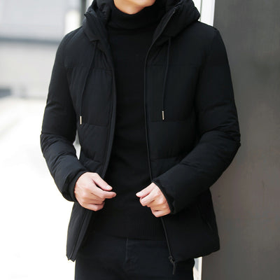 Chaqueta de Algodón con Capucha para Hombre - Image 4