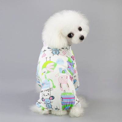 Pijama a Rayas para Perros Estilo Motociclista - Image 13