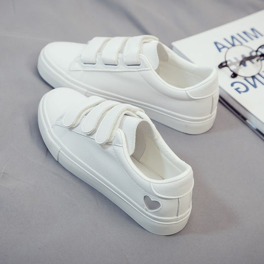 Tenis Escolares Blancos Estilo Coreano