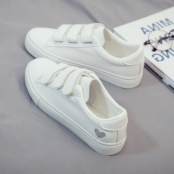 Tenis Escolares Blancos Estilo Coreano