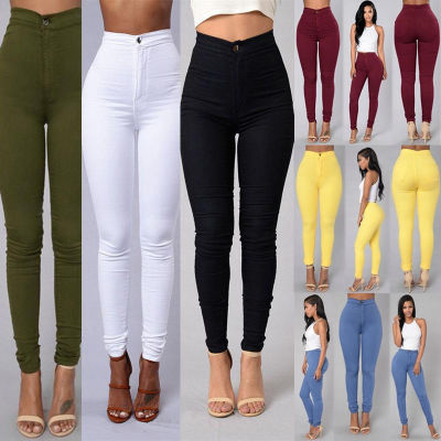 Leggins Elásticos Premium de Cintura Alta - Pantalones Ajustados de Colores Candy - Image 3