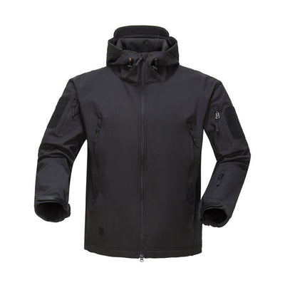 Chaqueta Táctica Soft Shell con Capucha para Hombre - Image 2