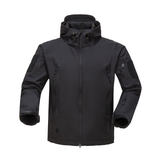 Chaqueta Táctica Soft Shell con Capucha para Hombre - Image 2