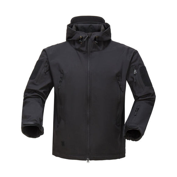 Chaqueta Táctica Soft Shell con Capucha para Hombre