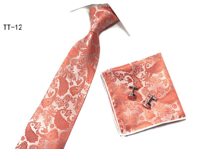Traje de Tres Piezas con Corbata a Juego - Image 37