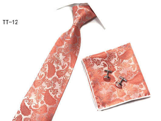 Traje de Tres Piezas con Corbata a Juego - Image 37