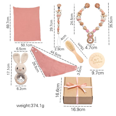 Conjunto Completo de Ropa y Accesorios para Recién Nacido - Kit Regalo Mes del Bebé - Image 4