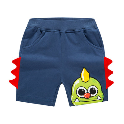 Pantalones Tres Cuartos Niño Estampado Dinosaurio - Image 9