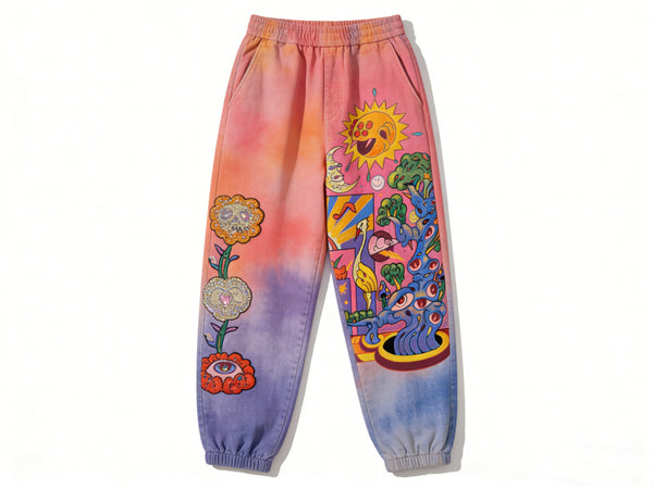 Pantalones Ajustados Estampados para Hombre