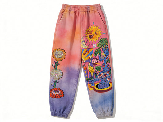 Pantalones Ajustados Estampados para Hombre - Image 2