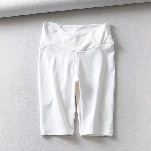 Leggings Deportivos de Cintura Alta con Pliegues y Secado Rápido