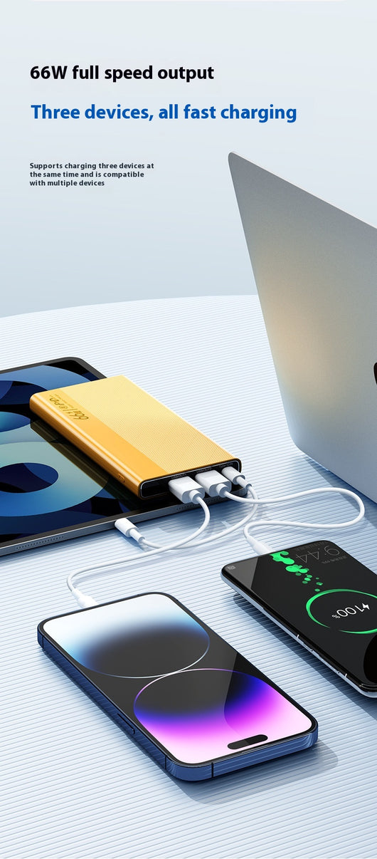 Batería Portátil de Alta Capacidad con Carga Rápida PD 66W - Image 21