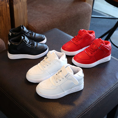 Zapatos Infantiles de Primavera - Zapatillas Blancas de Algodón para Bebés