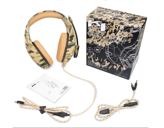 Auriculares Gaming Camuflaje Destruction - Image 4