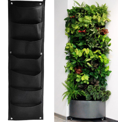 Macetas Colgantes Verticales para Jardín Interior y Exterior