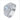 Zircon ladies wedding three-layer ring