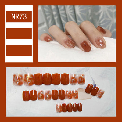 24 Parches de Diseño de Uñas Reutilizables y Desprendibles - Image 76
