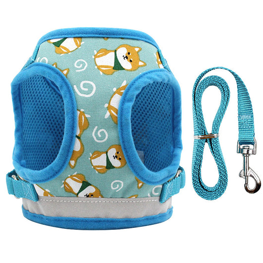 Arnés de Chaleco para Mascotas con Cuerda de Tracción - Image 4