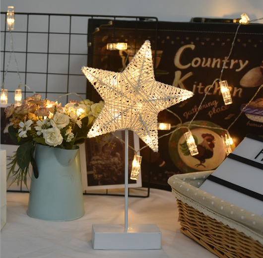 Lámpara Decorativa de Estrellas LED con Luz Romántica - Image 7