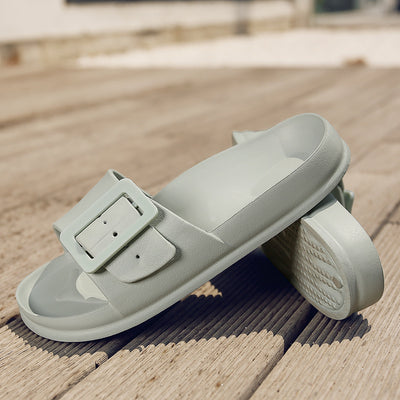 Sandalias Cómodas con Hebilla Ajustable - Chanclas Verano Suela Suave para Mujer - Image 13