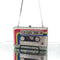 Bolso de Noche Clutch Cassette con Cristales para Mujer