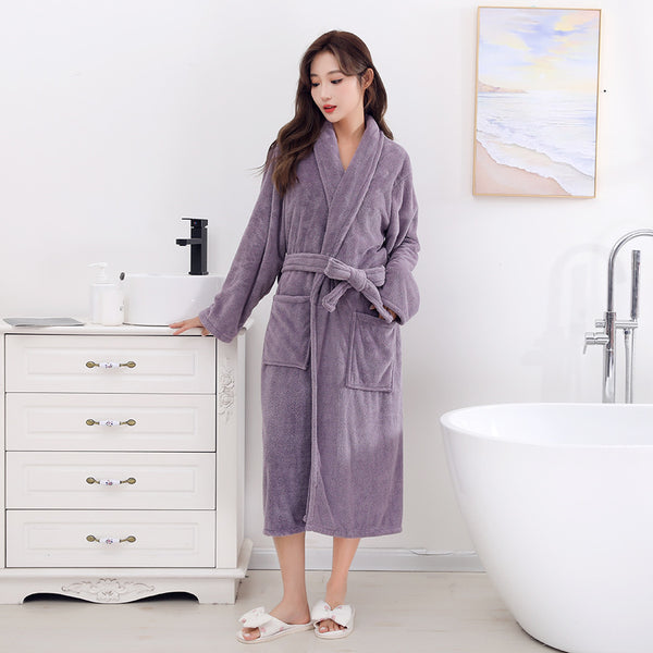Toalla de Baño Coral Fleece Tamaño Plus - Súper Absorbente y Secado Rápido - Image 6