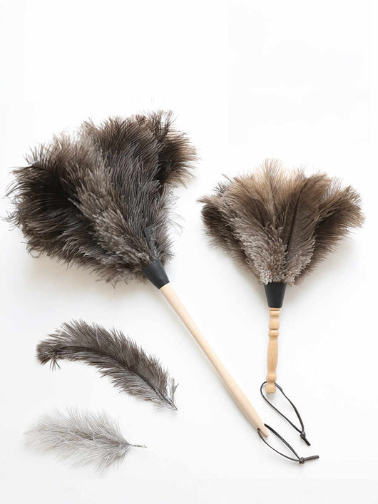 Plumero de Plumas Blanco - Limpiador de Polvo Decorativo - Image 13