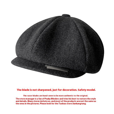 Gorra Octagonal Retro Británica con Visera - Estilo Vintage Yuppie - Image 18