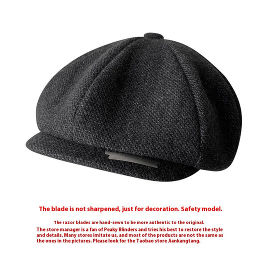 Gorra Octagonal Retro Británica con Visera - Estilo Vintage Yuppie - Image 18