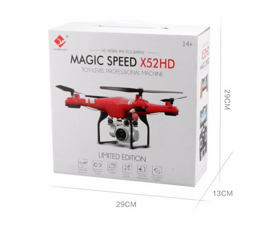 Dron X52 con Cámara HD 1080P 5MP - Quadcóptero con Estabilizador de Altitud y WiFi - Image 2