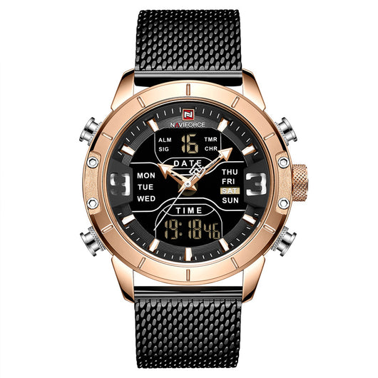 Reloj de Pulsera con Malla Metálica - Image 12