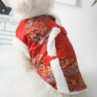 Sudadera Navideña Gato Feliz Samoyedo Algodón Grueso Invierno - Image 3