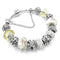 Pulsera de Cristal Artesanal con Cuentas de Vidrio