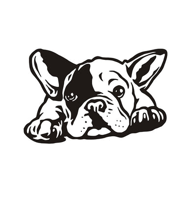 Vinil Decorativo Bulldog para Pared - Image 8