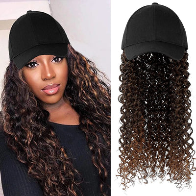 Complemento de Moda Natural con Gorro y Peluca para Mujer - Image 18