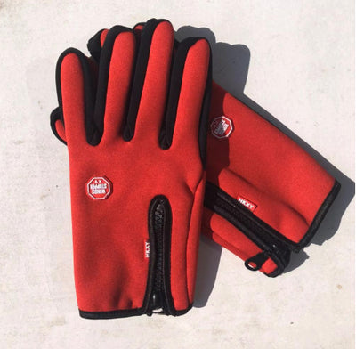 Guantes de Esquí con Tecnología Táctil y Cierre de Cremallera - Image 9