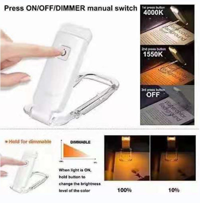 Lámpara Libro Plegable USB - Portátil y Compacta - Image 9