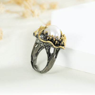 Anillo de Perla Barroca Natural - Image 4
